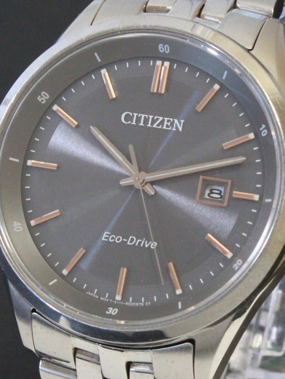 Citizen Contemporary Dress Men's Watch 41mm Grey Dial On Stainless Steel - Picture 7 of 16